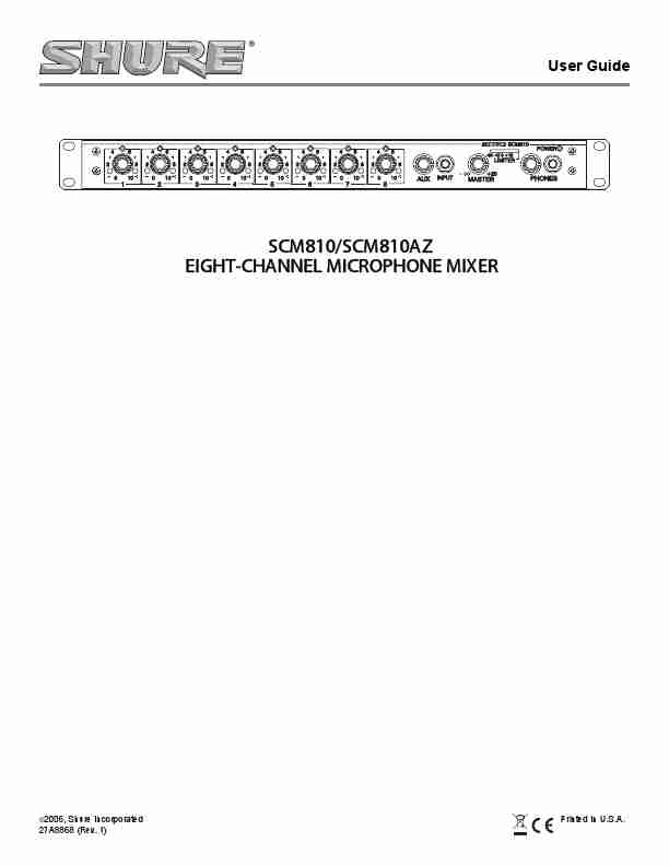 Shure Musical Instrument SCM810-page_pdf